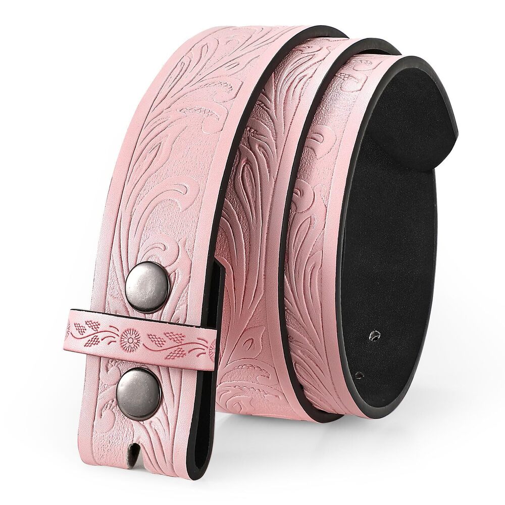 1267 Men Women Western Belt Strap Without Buckle 1.5" Wide Cowboy Cowgirl